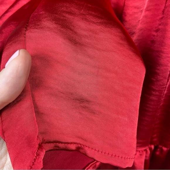 Lovers and Friends Corinne Mini Dress in Cherry Red XL - Picture 8 of 12